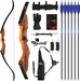 Sanlida Eagle X9 recurve boog starterset – compleet | 58 inch | 25–45 lbs