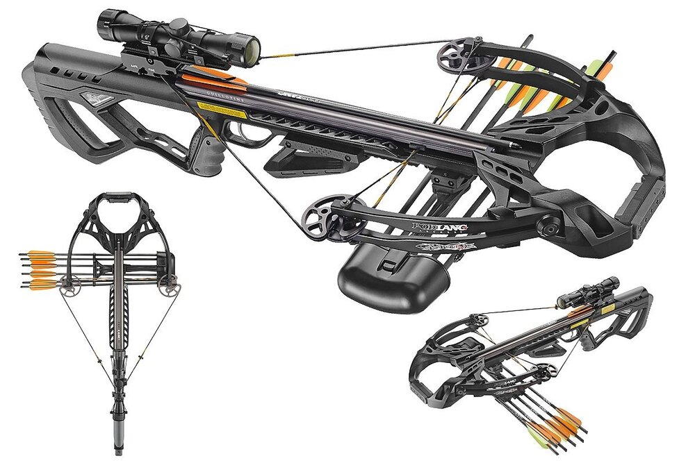 Guillotine-X Black| 185 lbs / 400 fps | Complete set!