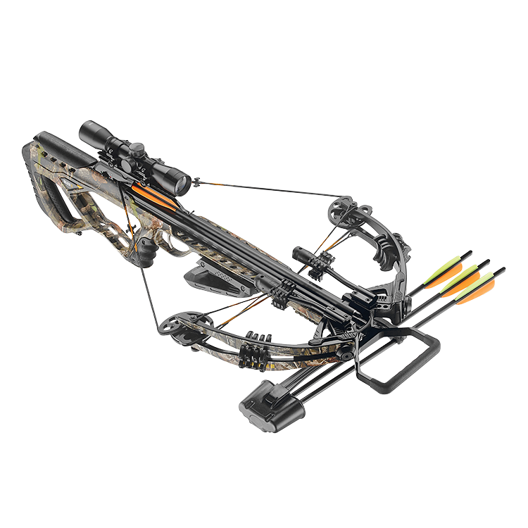 Ek Archery Guillotine M+ CAMO | 185 lbs / 370 fps | Complete set!