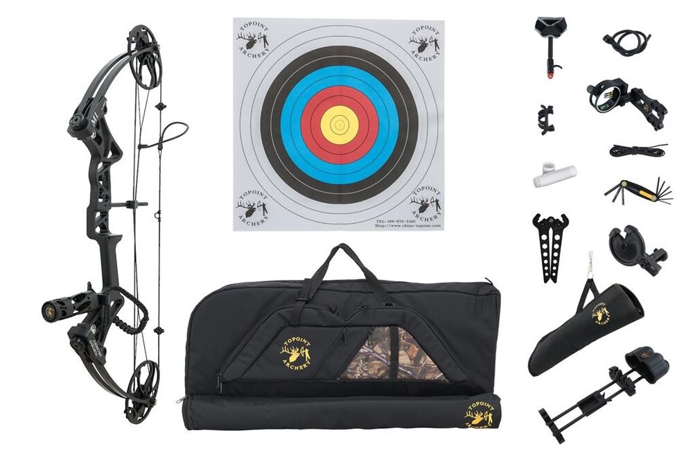 Topoint M1 DeLuxe | 20-70lbs | 320fps | Complete set!