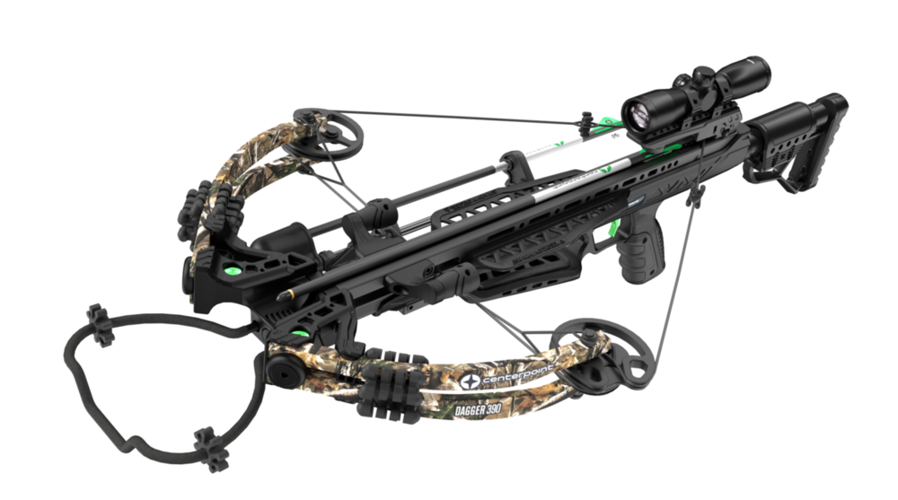 CenterPoint&reg; Dagger&trade; 390 | 185 lbs / 390 fps | Complete set!