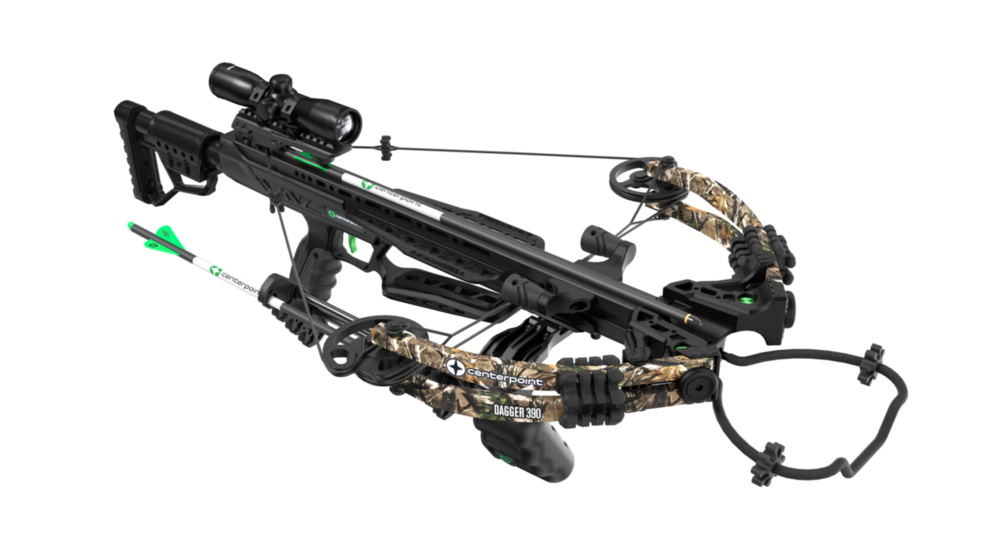 CenterPoint&reg; Dagger&trade; 390 | 185 lbs / 390 fps | Complete set!