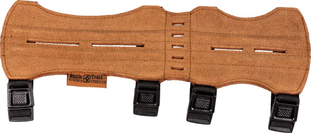 Buck Trail armbeschermer Pecan wild leer | 2-delig 