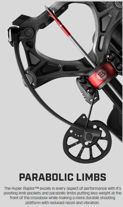 Barnett Hyper Raptor&trade; | 210 lbs / 410 fps | Complete set!
