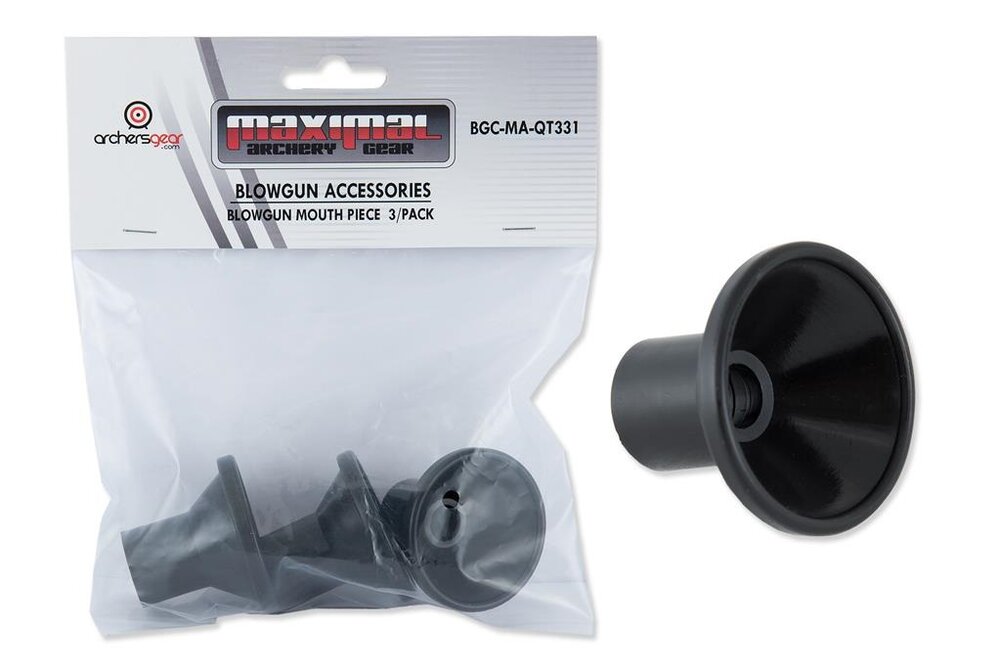 Mondstukje voor aluminium blaaspijp | per 3