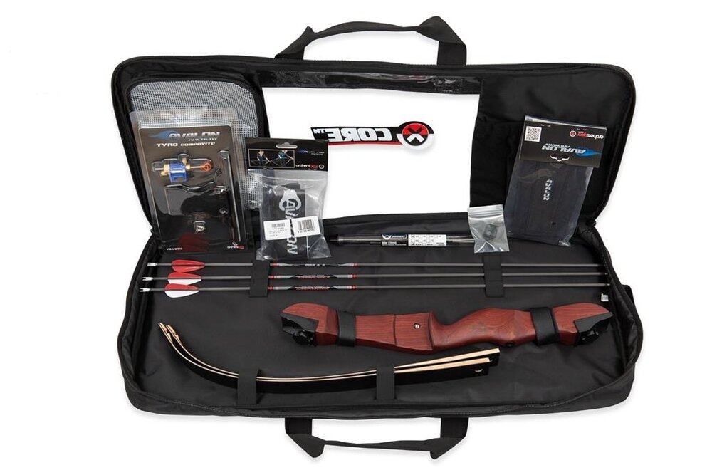 Core Hit recurve boog met pijl en accessoire set
