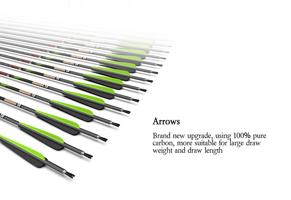 Sanlida Dragon X9 | 10-70LBS | 310FPS | Pro Package 