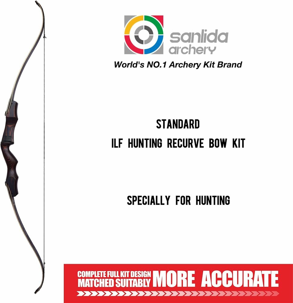 SET - Sanlida Hermit X8 | ILF | 60 inch - 25 t/m 55 lbs