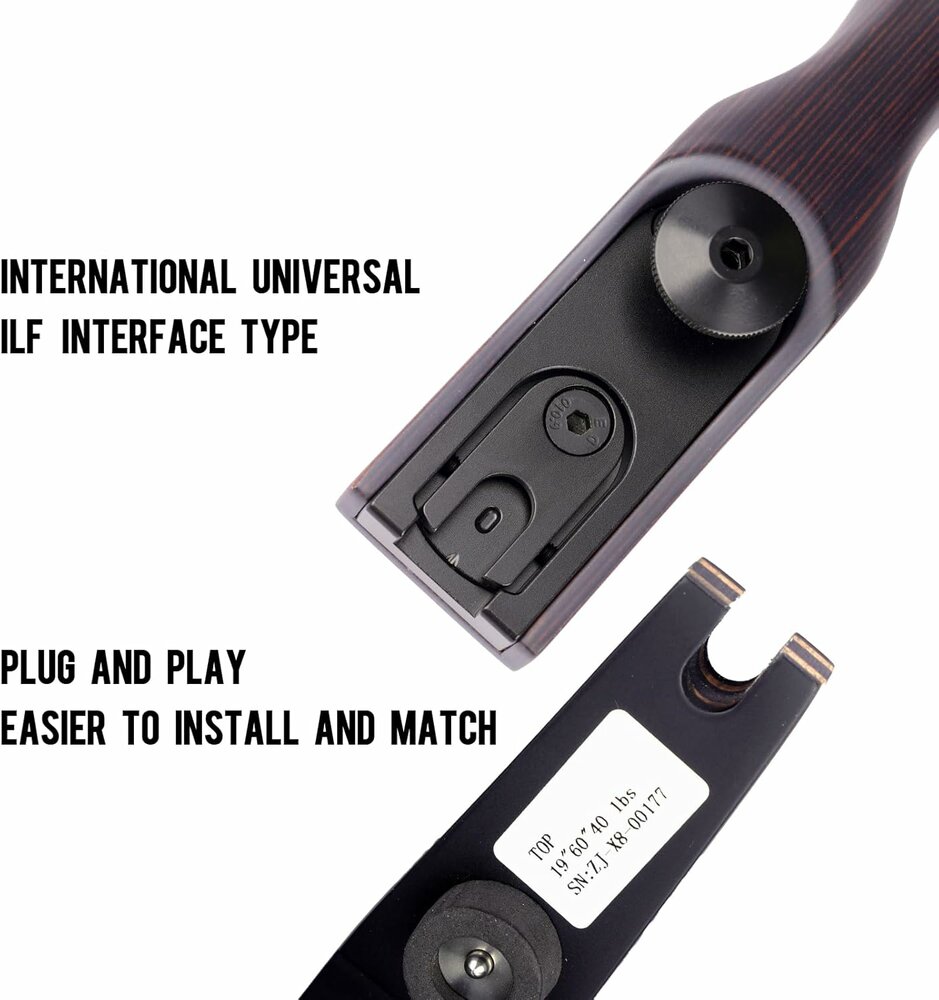 SET - Sanlida Hermit X8 | ILF | 60 inch - 25 t/m 55 lbs