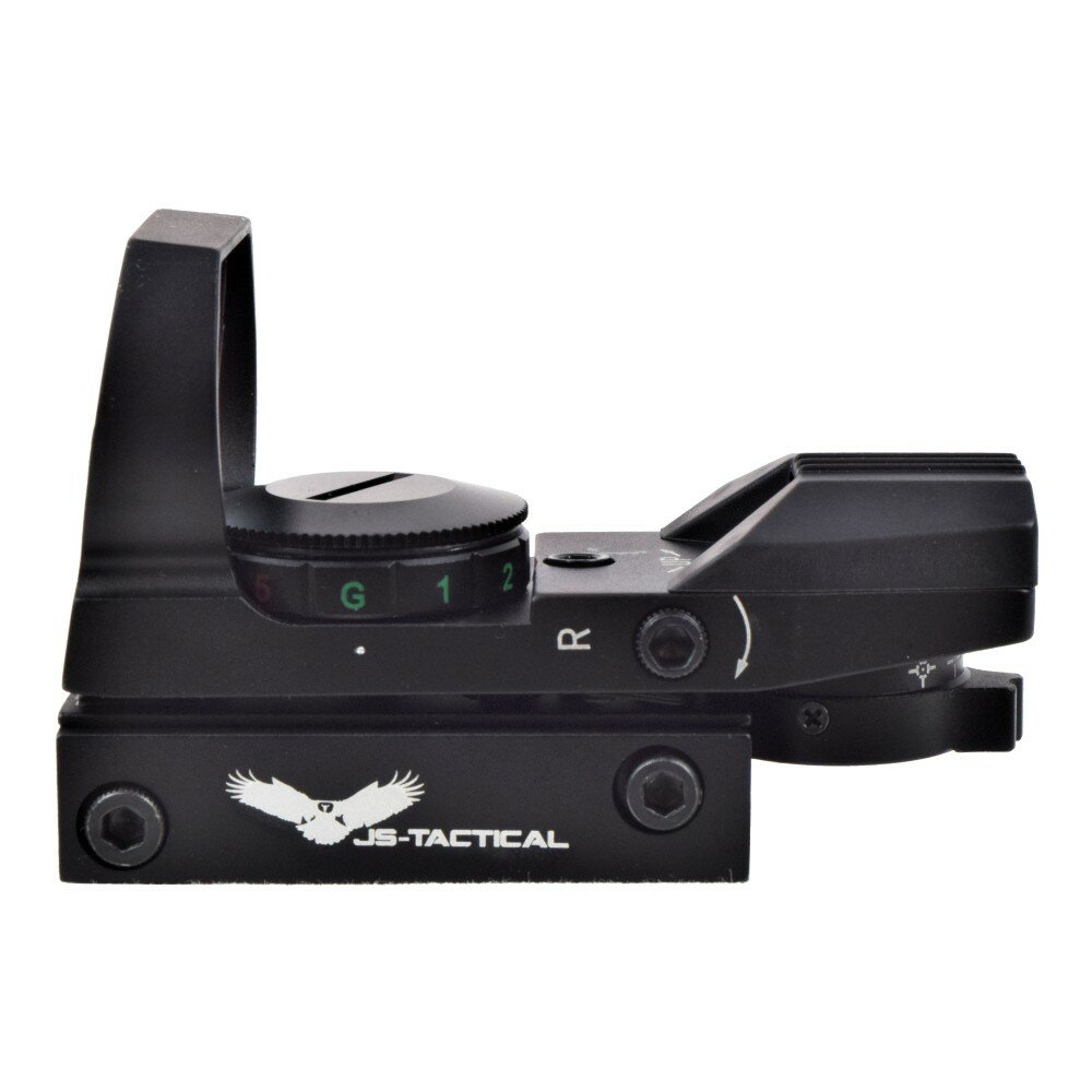 JS-Tactical Compact Holographic Red/Green Dot | Black