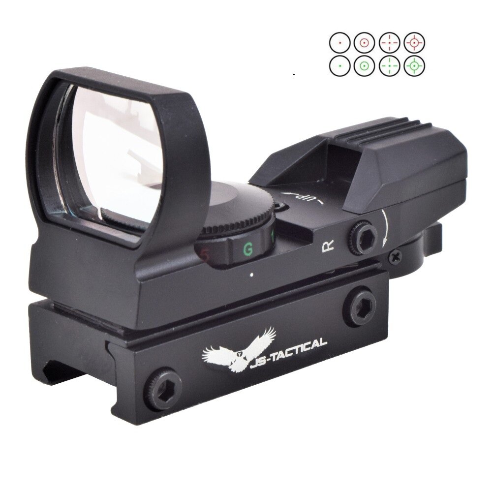 JS-Tactical Compact Holographic Red/Green Dot | Black