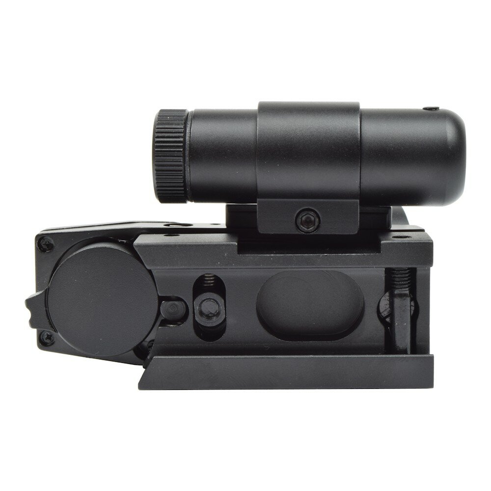JS-Tactical Multi-Reticle Red/Green Dot Sight with Red Laser | Black
