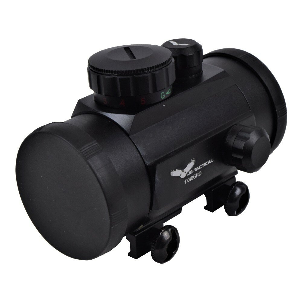 JS-Tactical Red/Green Dot Tube 46 mm | Black
