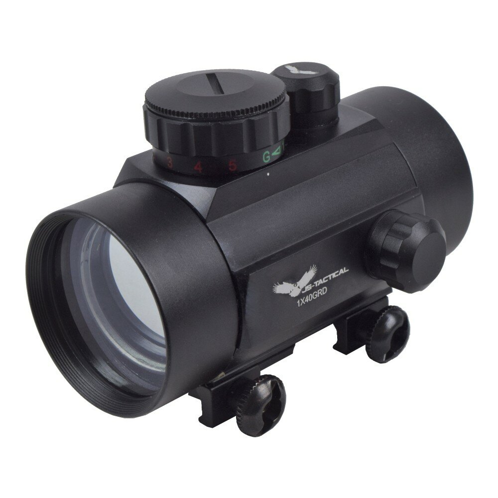 JS-Tactical Red/Green Dot Tube 46 mm | Black