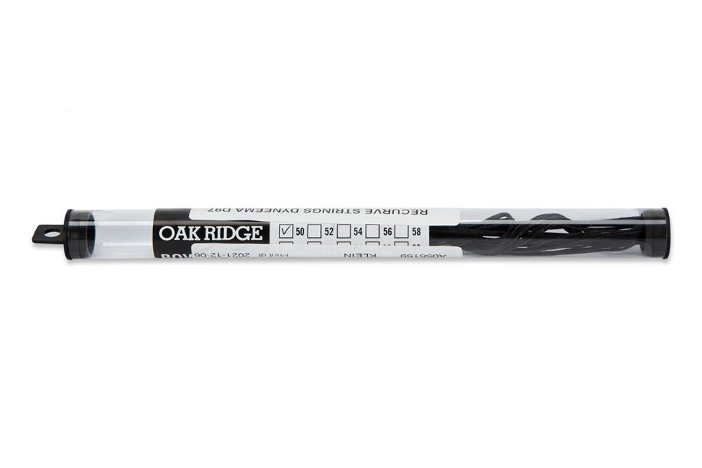 Oak Ridge Dyneema D97 Recurve Pees 60"/14 &ndash; Zwart