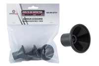 Mondstukje voor aluminium blaaspijp | per 3