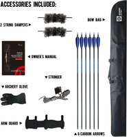VOORDEELSET - Sanlida Royal X8 | one-piece recurve boog | 60 inch