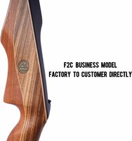 VOORDEELSET - Sanlida Royal X8 | one-piece recurve boog | 60 inch