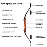 SET - Sanlida Eagle X9 | 58 inch - 25 t/m 45 lbs