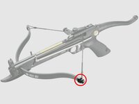 Man Kung MK-80B kruisboog limb tips