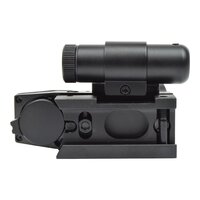 JS-Tactical Multi-Reticle Red/Green Dot Sight with Red Laser | Black