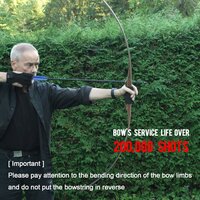 2e kans | Sanlida Royal X8 longbow starterset - compleet | 68 inch | 35 lbs