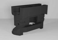 UPBOLT SG-BIPOD | Kantelbare bipod-adapter voor Cobra Siege