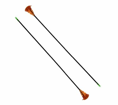 Glasfiber pijl met zuignap | 26 inch
