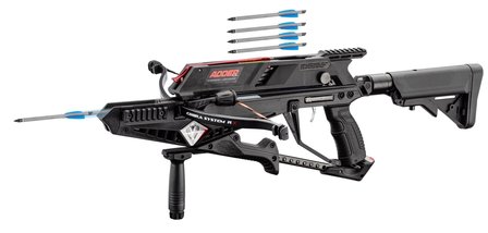 Cobra System R9 RX Adder | 130 lbs | incl. 5-schots magazijn | Complete set!