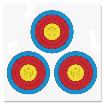 Fita Vegas | 3 targets | 40x40cm | 10-pack