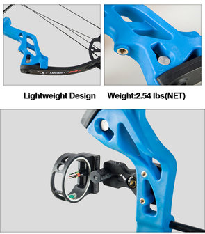 Set - Topoint M3 junior compound boog | 10-30lbs