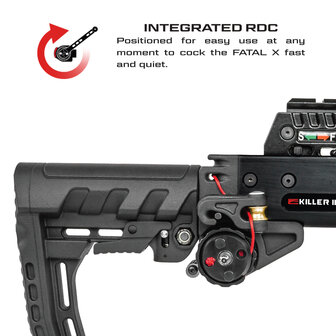 Killer Instinct&reg; Fatal-X 405 | 195 lbs / 405 fps | incl. RDC &amp; Pro set!