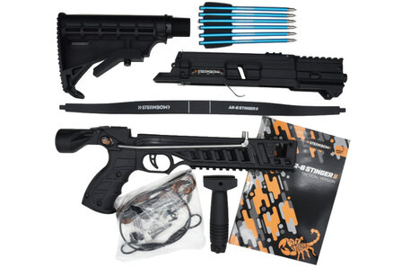 Steambow AR-6 Stinger II Tactical | incl. 6-schots magazijn