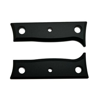 Scales for knife K1 &ndash; aluminum, black anodized