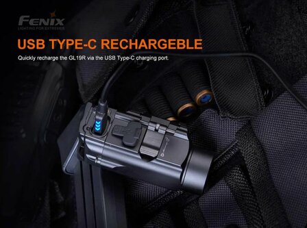 FENIX GL19R Rechargeable Weapon Light