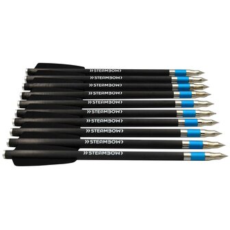 Steambow CARBON Match Arrow | Heavy | Set of 10 pcs.