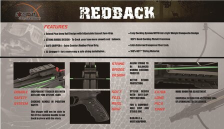 Hori-Zone RedBack Tactical de Luxe | 80lbs