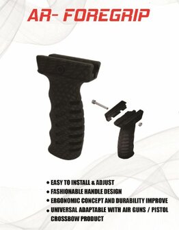 Hori-Zone AR-Foregrip voor picatinny rail