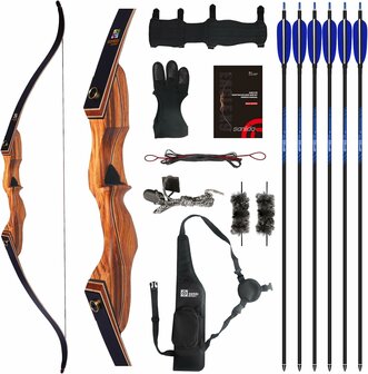 SET - Salinda Eagle X9 | 58 inch - 25 t/m 45 lbs