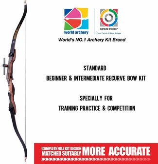 Voordeelset - SALINDA Noble recurve handboog 