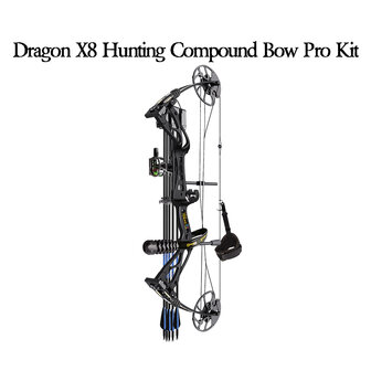Sanlida Dragon X8 | 10-70LBS | 310FPS | Pro Package 