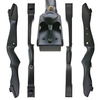 Voordeelset PLUS - Ragim Matrix Evo Black Edition recurve handboogset