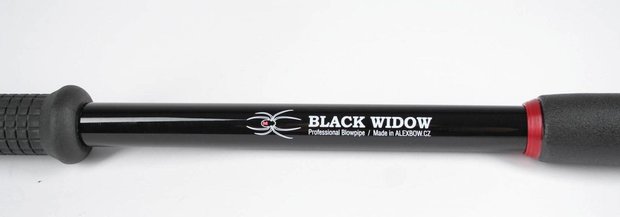 AlexBow BlackWidow Carbon blaaspijp | 122cm