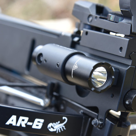 Steambow Stinger AR - tactical light