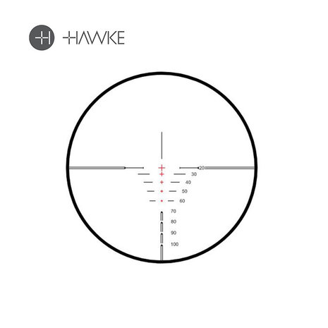 Hawke Crossbow XB1 SR Scope 1.5-5X32 Illuminated Reticles