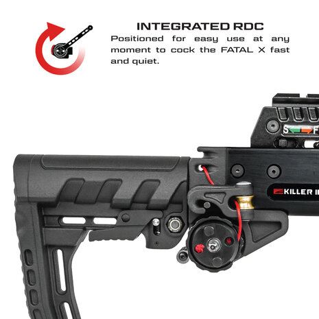 Killer Instinct® Fatal-X 405 | 195 lbs / 405 fps | incl. RDC & Pro set!