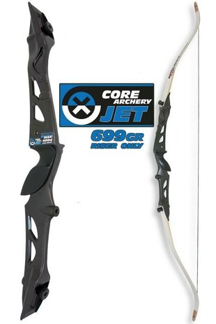 Voordeelset PLUS - CORE Jet Black Metal recurve handboog 