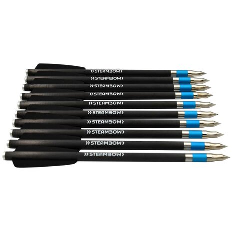 Steambow CARBON Match Arrow | Heavy | Set of 10 pcs.