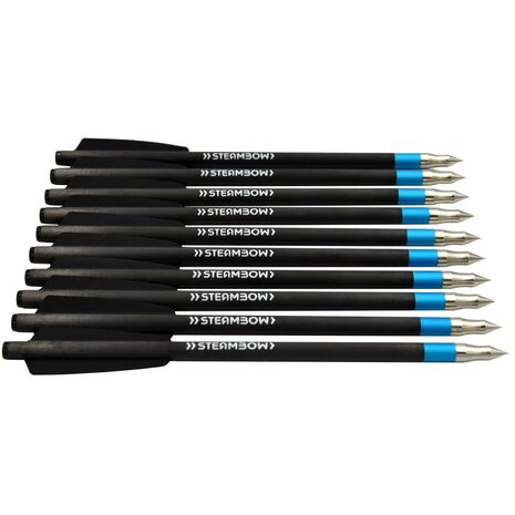 Steambow CARBON Match Arrow | Light | Set of 10 pcs.