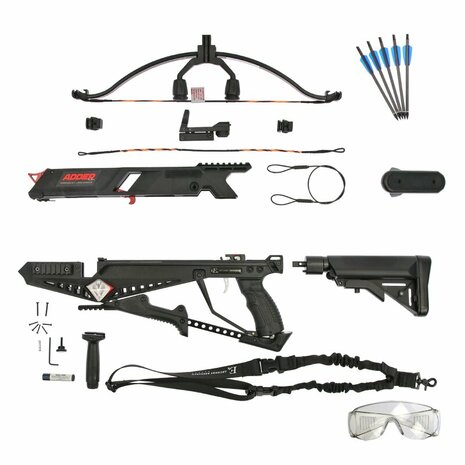 Cobra System R9 RX Adder | 130 lbs | incl. 5-schots magazijn | Complete set!